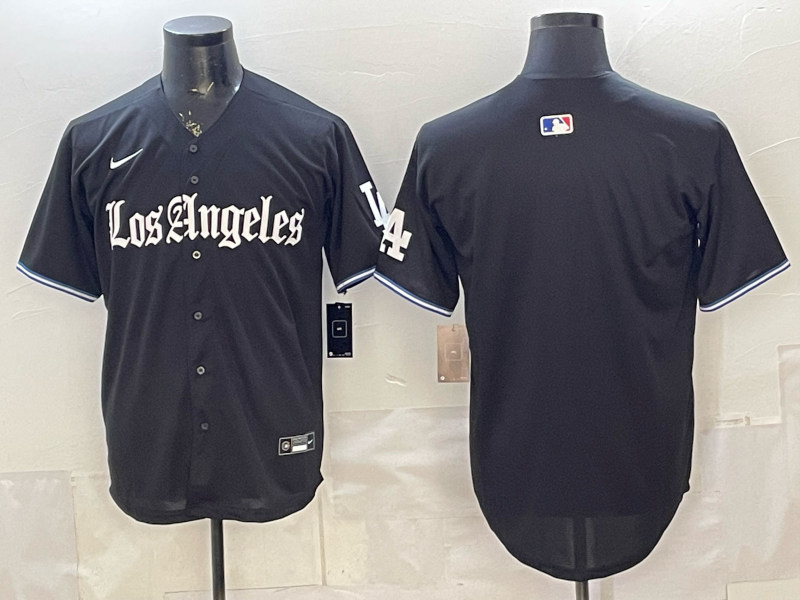 Men Los Angeles Dodgers blank black Game 2026 Nike MLB Jersey 4014003